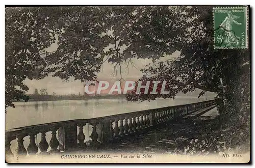 Caudebec en CAux Cartes postales Vue sur la Seine