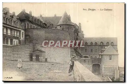 Dieppe Cartes postales le chateau