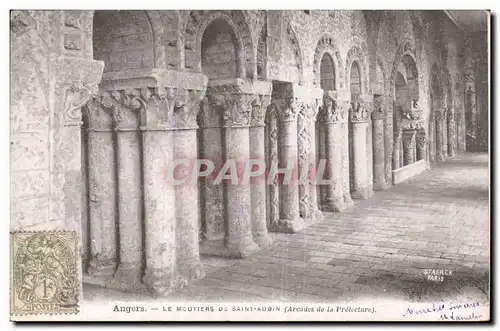 Angers Ansichtskarte AK Le Moutiers de Saint Aubin (arcades de la Prefecture)