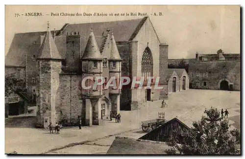 Angers Ansichtskarte AK Petit chateau des ducs d&#39Anjou ou est ne le roi Rene