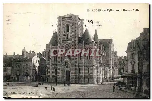 Angers Cartes postales Eglise Notre DAme