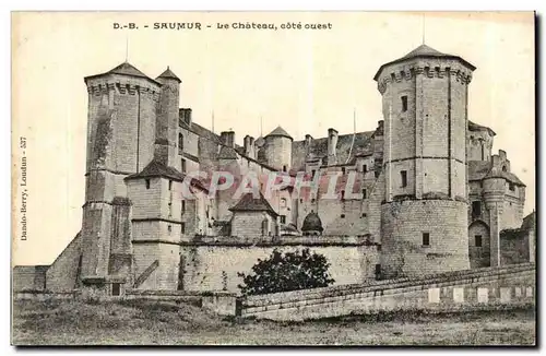 Saumur Cartes postales Le cote ouest