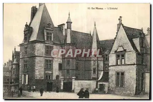 Le Mans Cartes postales L'eveche