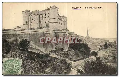 Saumur Cartes postales Chateau fort