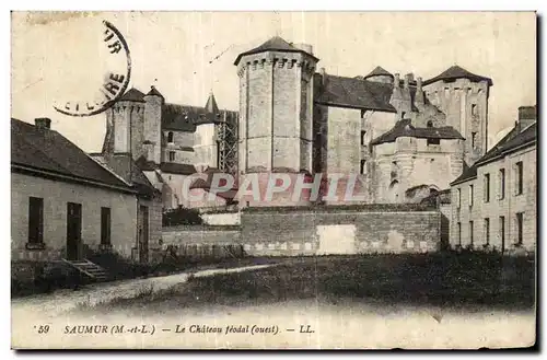 Saumur Cartes postales Chateau fort feodal