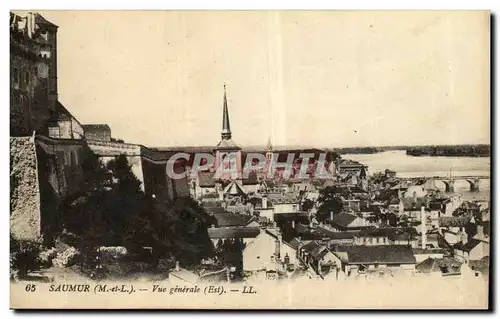 Saumur Cartes postales Vue generale