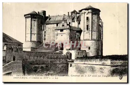 Saumur Cartes postales Le chateau fort