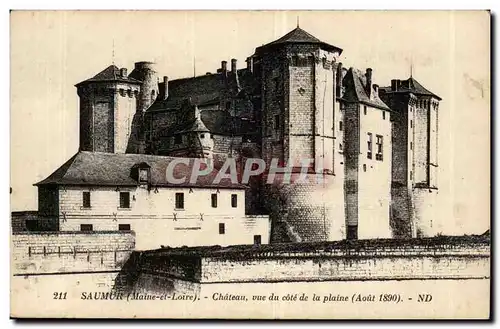 Saumur Cartes postales Le chateau fort