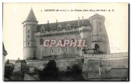 Saumur Cartes postales Le chateau fort