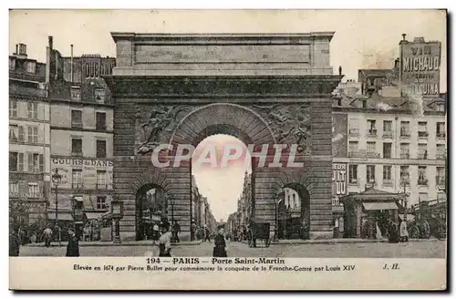 Paris- Porte Saint-Martin-Cartes postales