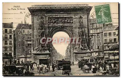 Paris- La Porte St-Denis-Cartes postales