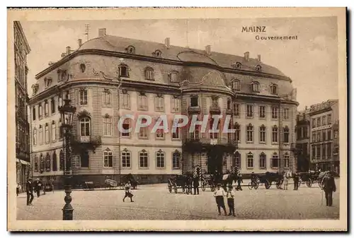 Mainz-Mayence-Gouvernement-Cartes postales