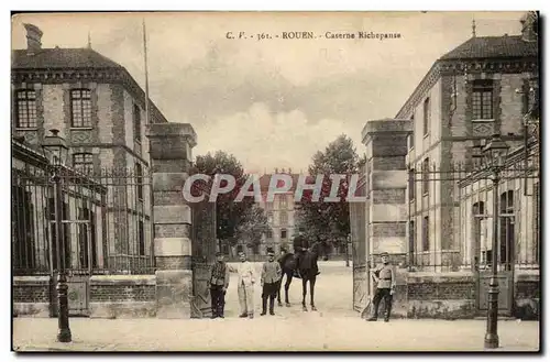 Rouen Cartes postales Caserne Richepasse