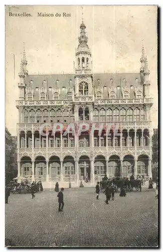 Cartes postales Bruxelles Maison du roi