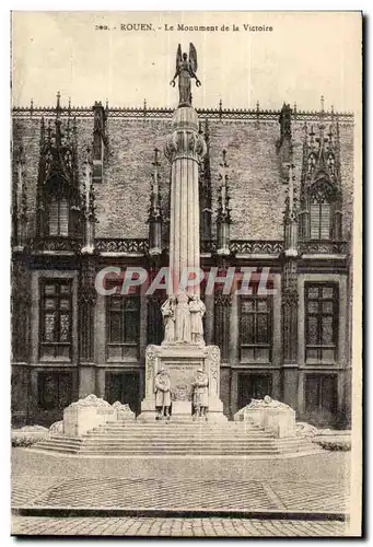 Rouen Cartes postales Le monument de la victoire