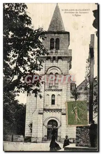 Saint Hilaire Saint Florent Ansichtskarte AK L&#39eglise