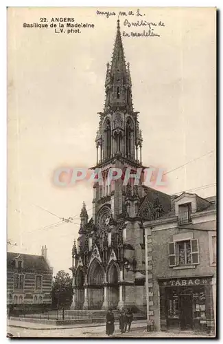 Angers Cartes postales Basilique de la Madeleine