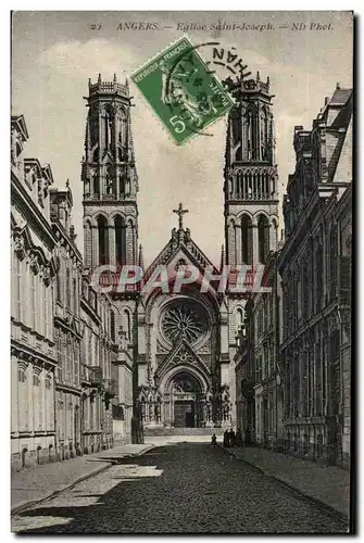 Angers Cartes postales Eglise Saint Joseph