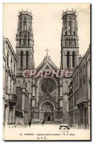 Angers Ansichtskarte AK Eglise Saint Joseph