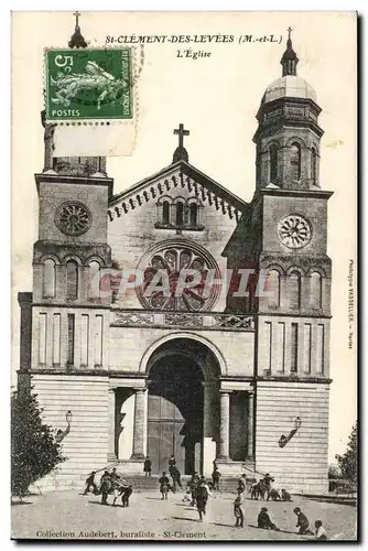 Saint Clement des Levees Cartes postales L&#39eglise