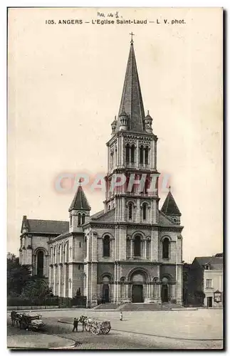 Angers Cartes postales L&#39eglise Saint Laud