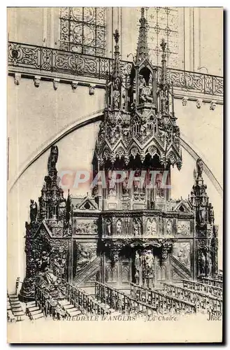 Angers Cartes postales La cathedrale La chaire