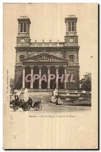 paris Cartes postales Eglise Saint Vincent de Paul