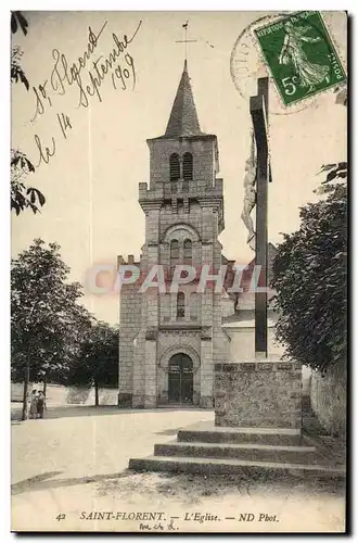 Saint Florent Cartes postales l&#39eglise