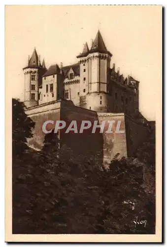 Saumur Ansichtskarte AK Le chateau feodal Anjou