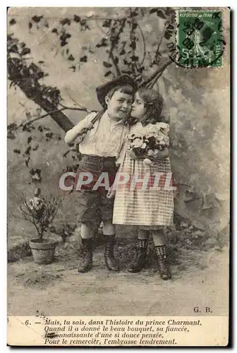 Fantaisie - Enfants - mais tu sais dans l&#39histoire du prince charmant -Marthe Varlet - Cartes postales