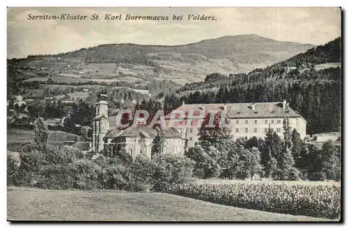 Austria - Austriche - Serviten Kloster St Karl borromaeus bei Volders - Ansichtskarte AK