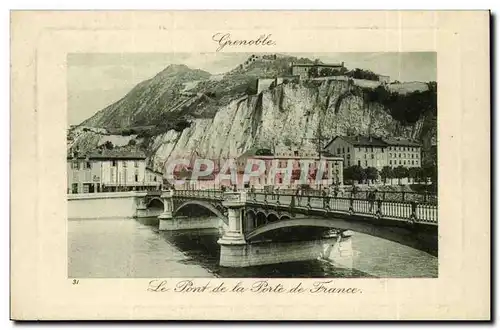 Isere - Grenoble - Le Pont de la Porte de France - Cartes postales