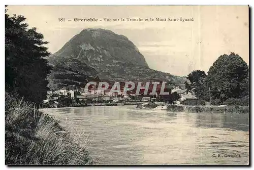 Isere - Grenoble - Vue sur la Tronche et le Mont Saint Eynard - Cartes postales