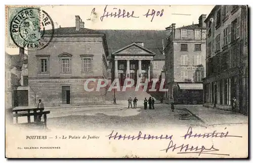 Poitiers - Le Palais de Justice - Cartes postales