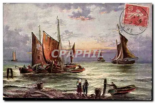 Cartes postales Bateau Ship