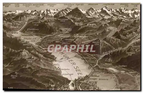 Ansichtskarte AK Suisse Thunersee