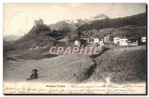 Cartes postales Suisse Schloss Tarasp
