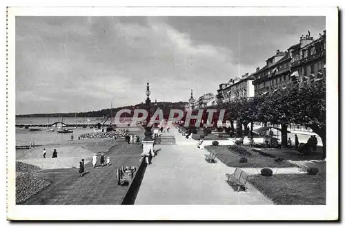 Cartes postales Suisse Geneve Quai Gustave Ador