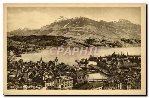 Cartes postales Suisse Luzern