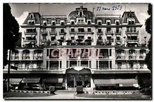 Suisse - Vaud - Montreux - Grand Hotel Suisse - Ansichtskarte AK