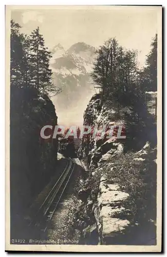 Suisse - Berne - Bra�nig -bahn - Pass hahe - Brunig - 4167 m - Cartes postales