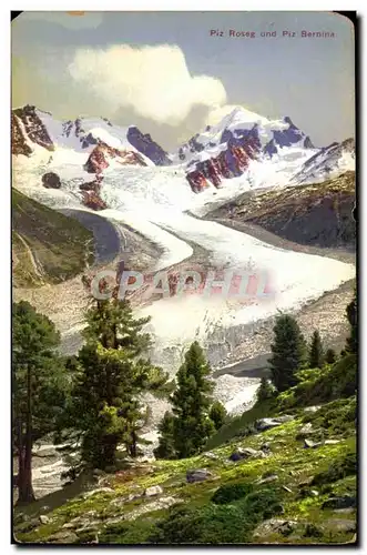 Suisse - Berne - piz Roseg und Piz Bernina- Cartes postales