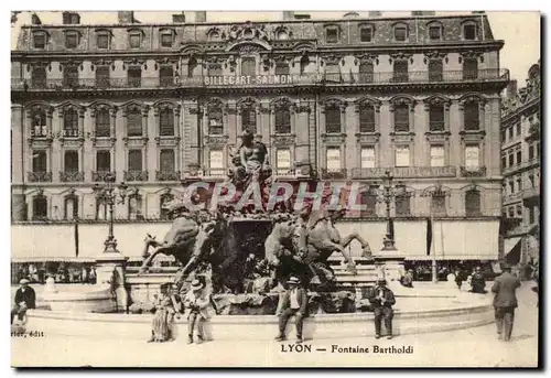 Lyon- Fontaine Bartholdi - Cartes postales