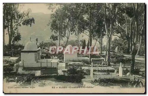 Algerie Alger Cartes postales Cimetiere arabe d el ketta