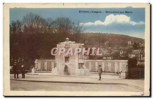 Epinal (Vosges) Monument aux Morts -Cartes postales