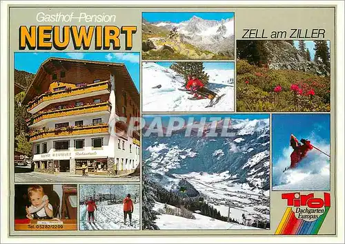 Cartes postales moderne Gasthof Pension Neuwirt Zell am Ziller Zillertal Tirol