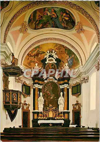 Cartes postales moderne Dorft Kirche St Agidi Vocklabruck
