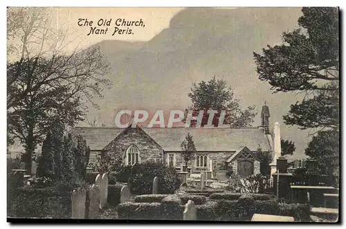 The Llanberis Pass- Wales-The Old Church Nant Peris -Cartes postales