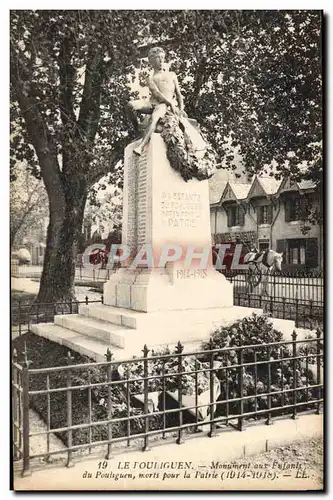 Le Pouliguen Cartes postales Monument aux enfants du Pouliguen morts pour la Patrie (1914 1918)