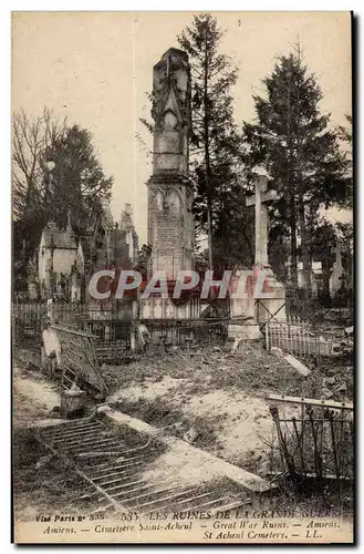 Amiens Cartes postales Cimetiere Saint Acheul